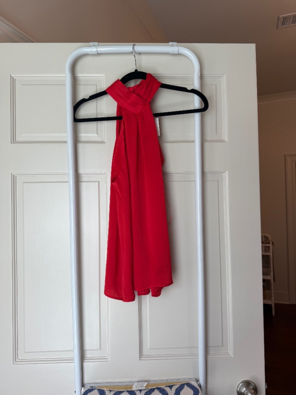 Boutique Red Halter Top